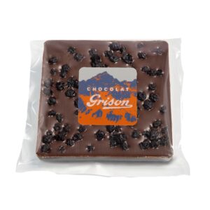 Grison Bergschokolade Heidelbeere, 50g